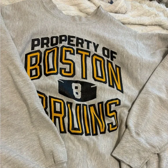 VINTAGE Bruins Crewneck - Picture 2 of 2